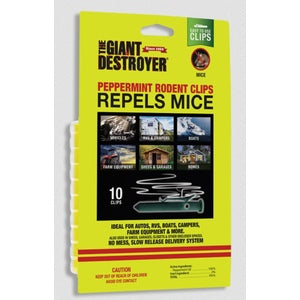 Peppermint Rodent Clips - 10 pk