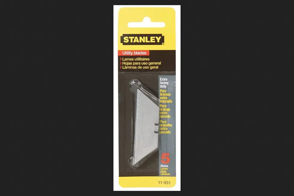 Stanley 11-931 1991 Extra Heavy Duty Utility Blade, 5 Pack