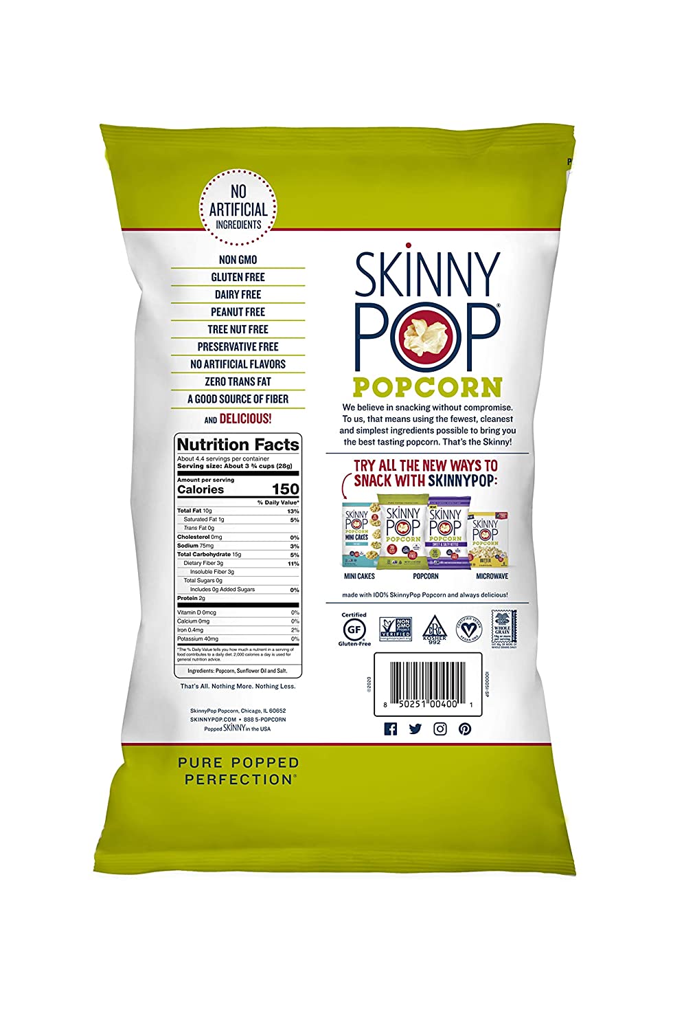 SkinnyPop Popcorn
