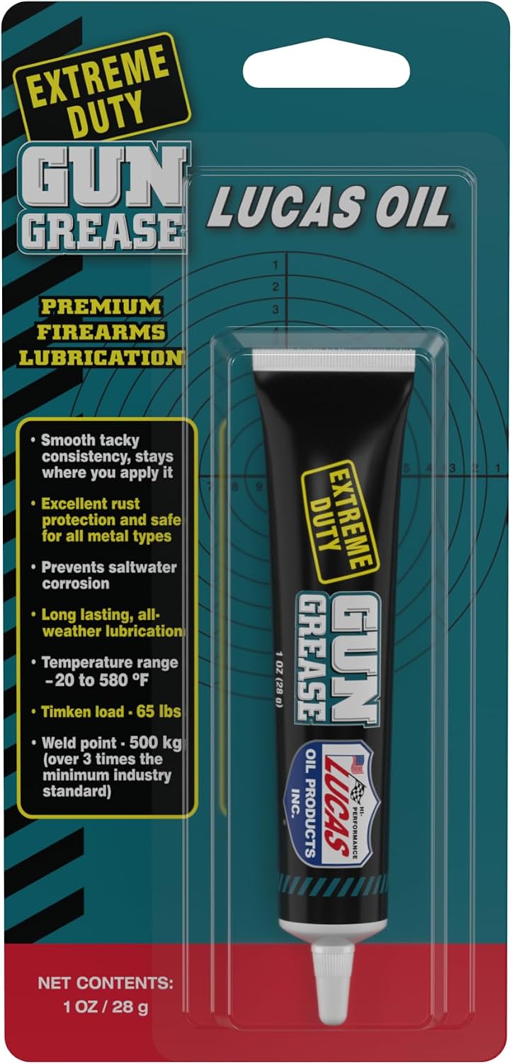 Lucas Extreme Duty Gun Grease 1oz Tube 10889 Lube Oil