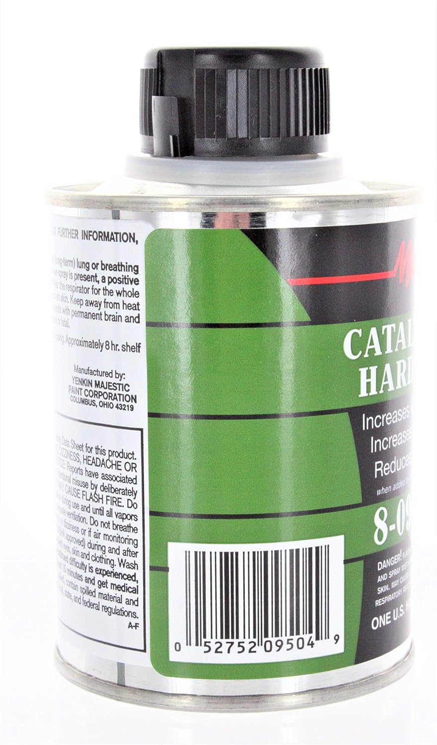 Majic 8-0950-4 Accelerator Hardener, 1/2 pint, Clear