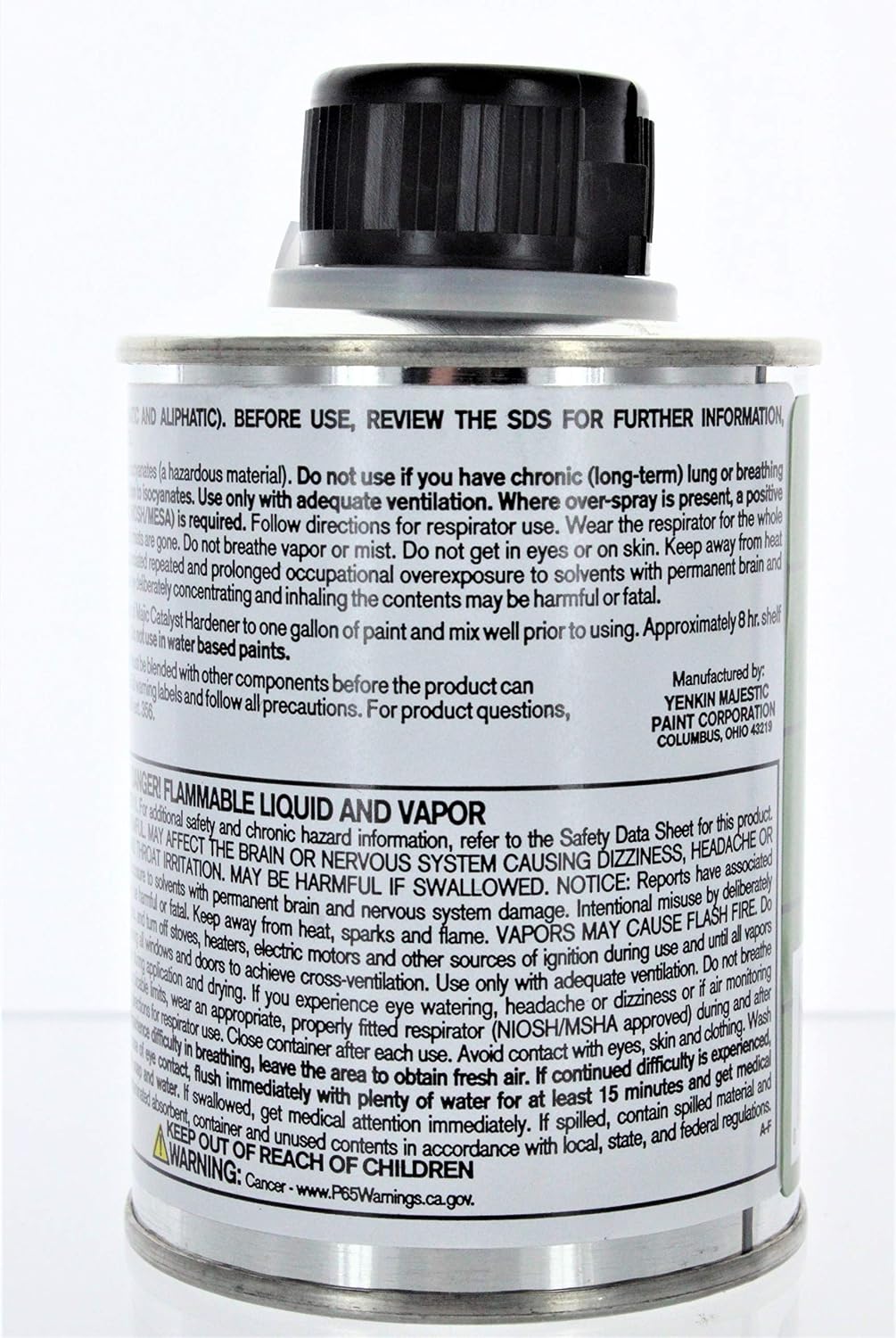 Majic 8-0950-4 Accelerator Hardener, 1/2 pint, Clear