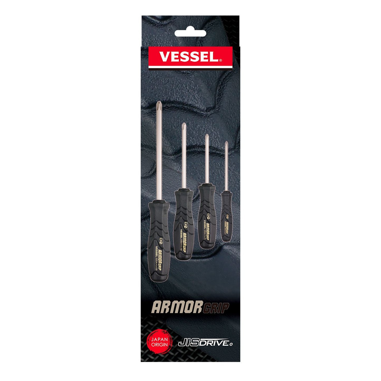 Vessel 4pc Screwdriver set
